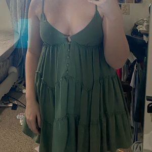 green aeropostale dress